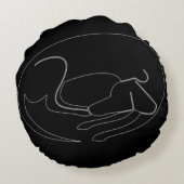 「ダシュント」 ラウンドクッション (裏面)