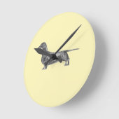 ダシュント ラウンド壁時計 (傾斜)