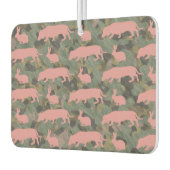 ダシュント&ラビット迷彩柄 カーエアーフレッシュナー (左)