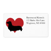 ダシュント ラベル (正面)