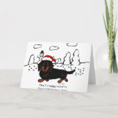 ダシュント・ロング・フォールド・ブラック&タン シーズンカード (裏面)