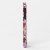 ダシュント・ワインの紫の模様 Case-Mate iPhoneケース (裏面/左)