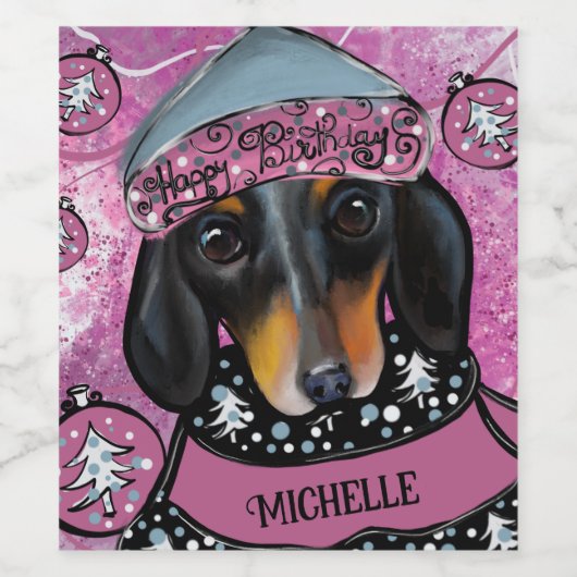 ダシュント ワインラベル (シングルラベル)