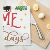 ダシュント:家のような場所はない キッチンタオル (四つ折り)