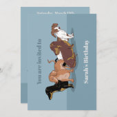 ダシュント 招待状 (正面/裏面)