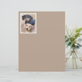 ダシュント(滑ら絵画か) - Dog Artオリジナル (スタンド正面)