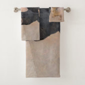 ダシュント(滑ら絵画か) - Dog Artオリジナル バスタオルセット (インサイチュ)