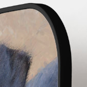 ダシュント(滑ら絵画か) - Dog Artオリジナル ピックルボールラケット (左詳細)