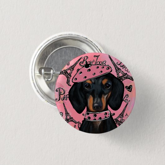 ダシュント 缶バッジ (正面&裏面)