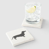 ダシュントCoaster石型：大理石 ストーンコースター (横)