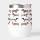 ダシュンドウィナーソーセージドッグパーソナライズされた (左面)