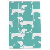 ダシュンドウィナードッグパピーミディアム抱き枕 ミディアムペーパーバッグ (裏面)