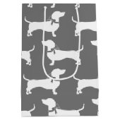 ダシュンドウィナードッグパピーミディアム抱き枕 ミディアムペーパーバッグ (裏面)