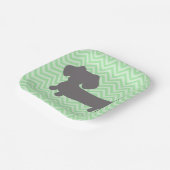 ダシュンドウィナードッグパーティー ペーパープレート (傾斜あり)