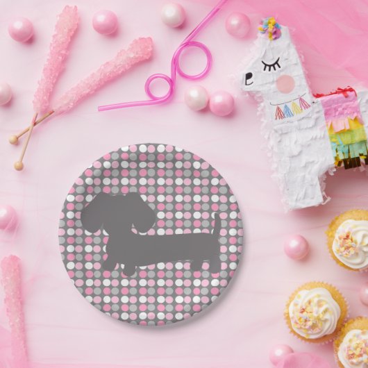 ダシュンドウィナードッグパーティー ペーパープレート (パーティー)