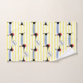 ダシュンドウィナードッグボンジュール バスタオルセット (ハンドタオル)