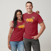 ダシュンドウィナーホット犬のオーナーおもしろいギフト Tシャツ (ユニセックス)