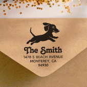 ダシュンドウィナー犬のオーナーリターン セルフインキングスタンプ