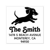 ダシュンドウィナー犬のオーナーリターン セルフインキングスタンプ (デザイン)