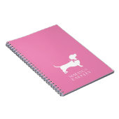 ダシュンドウィーナードッグパピーノート ノートブック (右側)