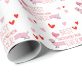 ダシュンドウィーナードッグママ ラッピングペーパー (ロールコーナー)