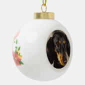 ダシュンドウグウォーターカラー油絵を描アート セラミックボールオーナメント (左)