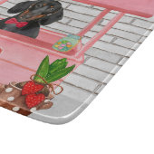 ダシュンドウグバレンタインデーキスをするス カッティングボード (角)