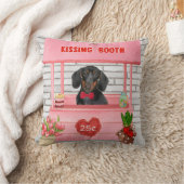 ダシュンドウグバレンタインデーキスをするス クッション (ブランケット)