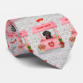 ダシュンドウグバレンタインデーキスをするス ネクタイ (ロール)