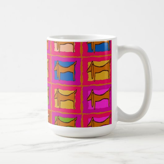 ダシュンドキルト コーヒーマグカップ (右)