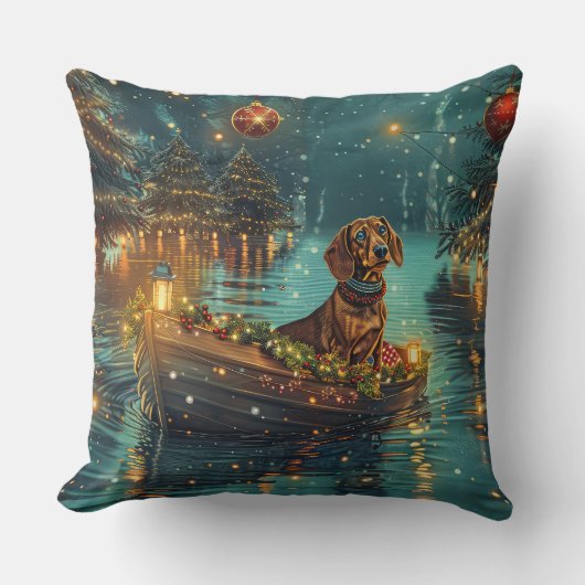 ダシュンドクリスマスフェスティバル航海 クッション (正面)