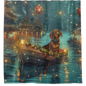 ダシュンドクリスマスフェスティバル航海 シャワーカーテン (正面)