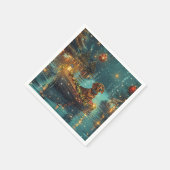 ダシュンドクリスマスフェスティバル航海 スタンダードカクテルナプキン (角)