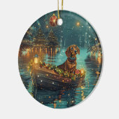ダシュンドクリスマスフェスティバル航海 セラミックオーナメント (左)