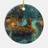 ダシュンドクリスマスフェスティバル航海 セラミックオーナメント (裏面)