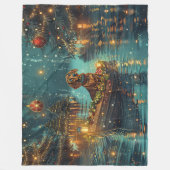 ダシュンドクリスマスフェスティバル航海 フリースブランケット (正面)