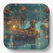 ダシュンドクリスマスフェスティバル航海 ペーパープレート (正面)