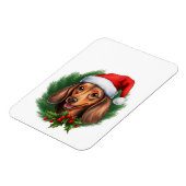 ダシュンドクリスマスリース マグネット (左側)