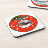 ダシュンドクリスマス装飾品 コースター (左側)