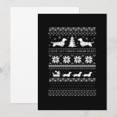 ダシュンドクリスマス サンキューカード (正面/裏面)