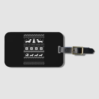 ダシュンドクリスマス ラゲッジタグ