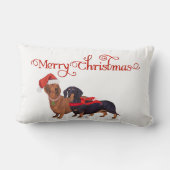 ダシュンドクリスマス ランバークッション (裏面)