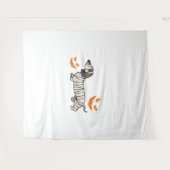 ダシュンドグッドハロウィンキャンディーコーンフルムーン タペストリー (正面(横))