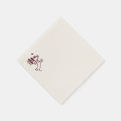 ダシュンドシャンパンタワー スタンダードカクテルナプキン (角)