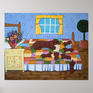 ダシュンドストーリータイムアートプリント ポスター