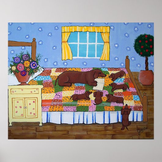 ダシュンドストーリータイムアートプリント ポスター (正面)