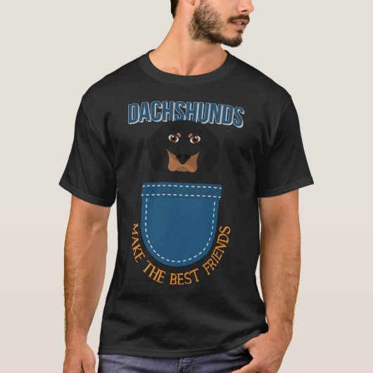 ダシュンドズの恋人が友達最高のを作る Tシャツ (正面)