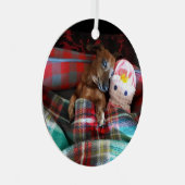 ダシュンドセラミックオーナメント メタルオーナメント (正面右)