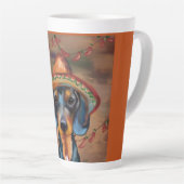 ダシュンドチンコデマヨ カフェラテマグ (右アングル)