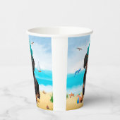 ダシュンドッグオンビーチ 紙コップ (左)